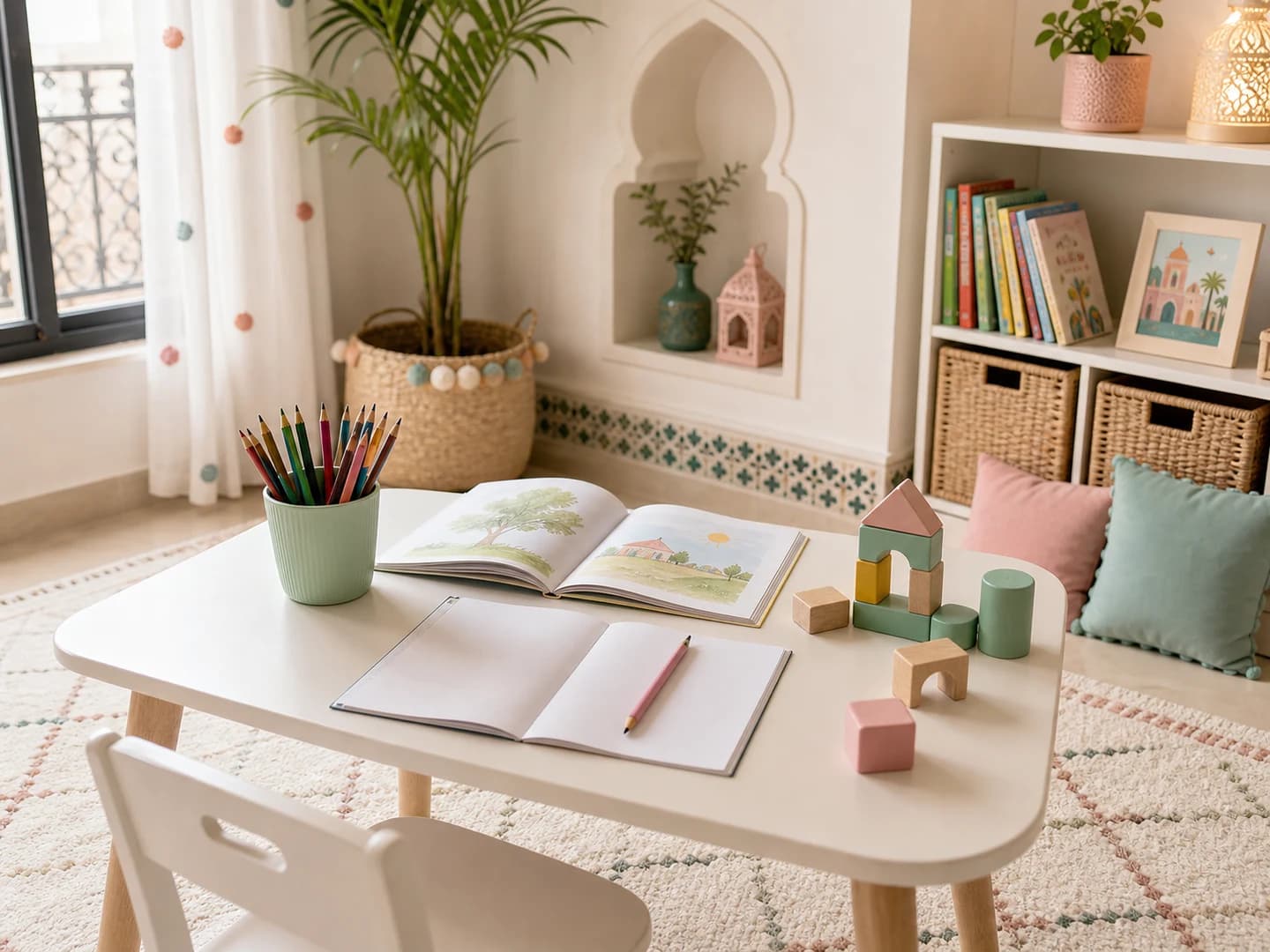 Illustration d'un service de enfants