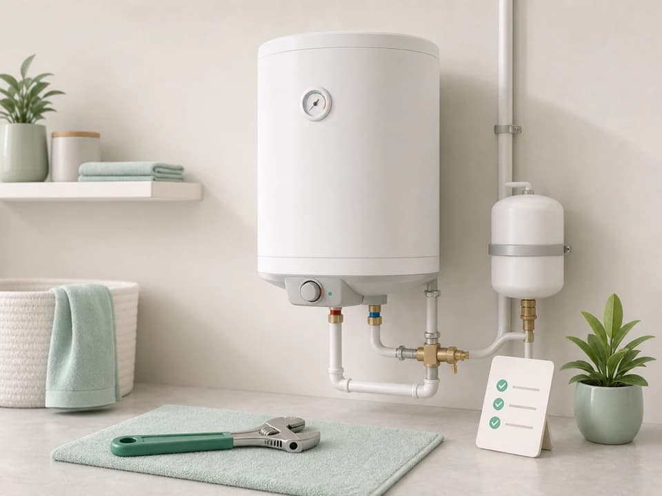 Installation d’un chauffe-eau
